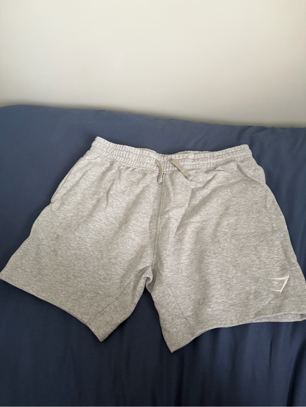 Gymshark Light Grey Crest Sweat Shorts